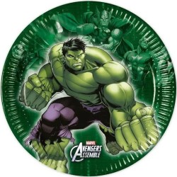 Avengers paper plate 8 pcs 19.5 cm