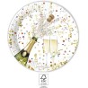 Assiettes en papier Sparkling Celebration 8 pièces 23 cm FSC