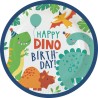 Dinosaures Dino-Mate Jeu de jetons en papier 8 pièces 23 cm