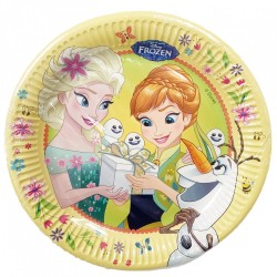 Disney Frozen Fever paper plate pack of 8 23 cm