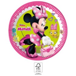 Assiettes en carton Disney Minnie Happy Helpers 8 pièces 23 cm FSC