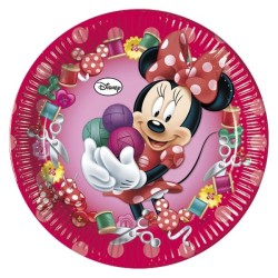 Disney Minnie  Sweet paper plate 8 pcs 23 cm