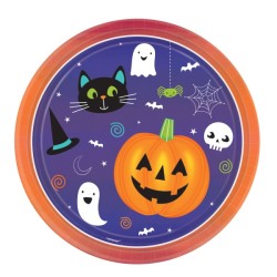 Halloween Friends paper plate 8 pcs 23 cm