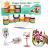 Glass paints ceramic porcelain 6 colors x 25ml