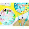 Summer Beach paper plate 6 pcs 18 cm