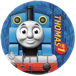 Thomas and Friends Blue paper plate 8 pcs 18 cm