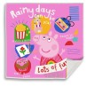 Peppa Pig Rainy Fun Magic Hand Towel Face Towel, Towel 30x30cm