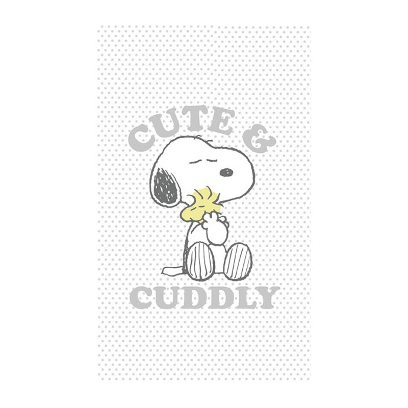 Snoopy Cuddly hand and face towel, towel 30x50cm