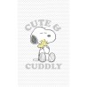 Snoopy Cuddly hand and face towel, towel 30x50cm