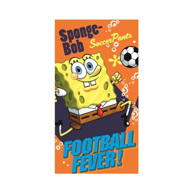 SpongeBob Soccer Pants Hand towel, face towel 35x65cm