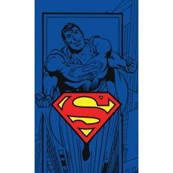 Serviette de toilette Superman, serviette de toilette 30x50cm