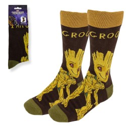 Les Gardiens de la Galaxie Je suis Groot Chaussettes longues pour adultes 38/45