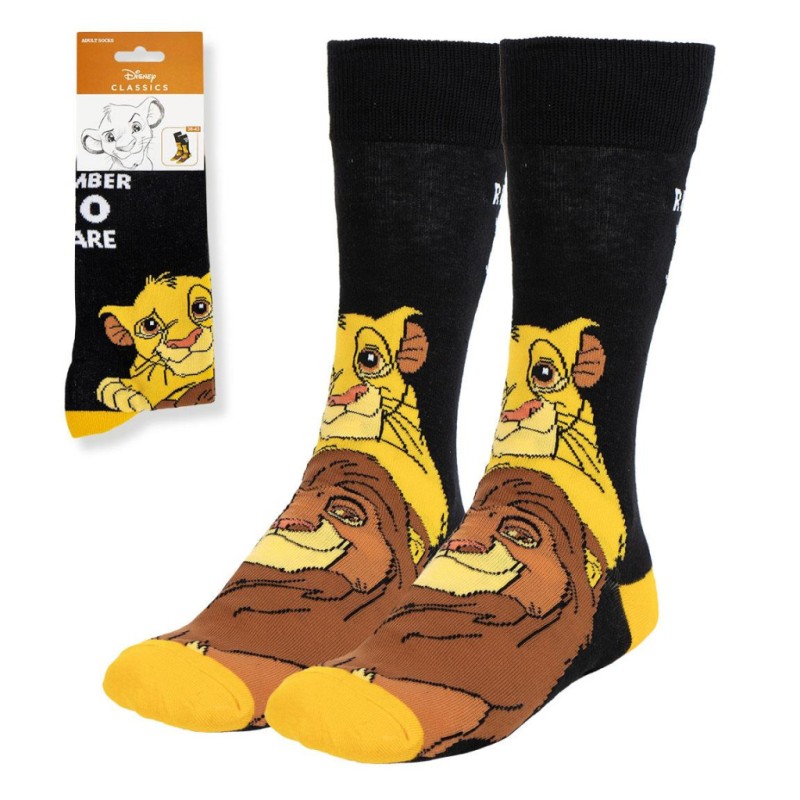 Chaussettes longues pour adultes Disney Le Roi Lion Remember 36/43