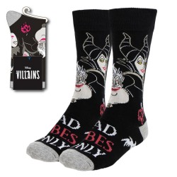 Disney Villains Bad Vibes women's knee high socks 36/43