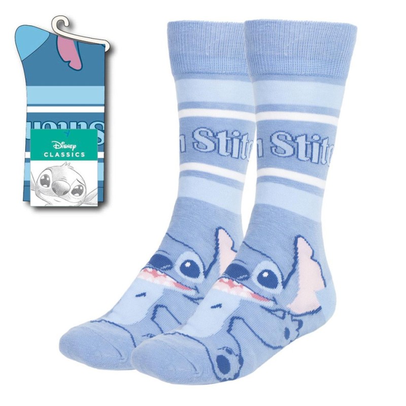 Chaussettes hautes pour femmes Disney Lilo et Stitch 36/43