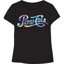 T-shirt court pour femme Pepsi, haut S-XL