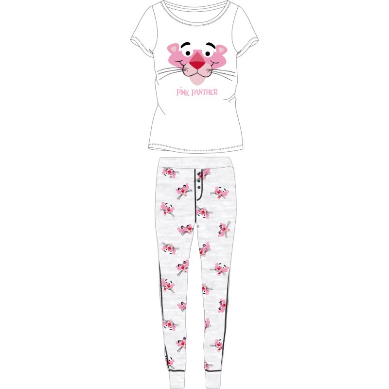 Pink panther women's pajamas XS-XL