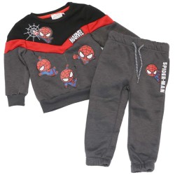 Ensemble de survêtement et de jogging Spiderman pour enfants de 3 à 8 ans