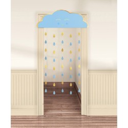 Baby Boy Cloud Door Curtain