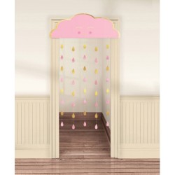 Baby Girl Cloud Door Curtain