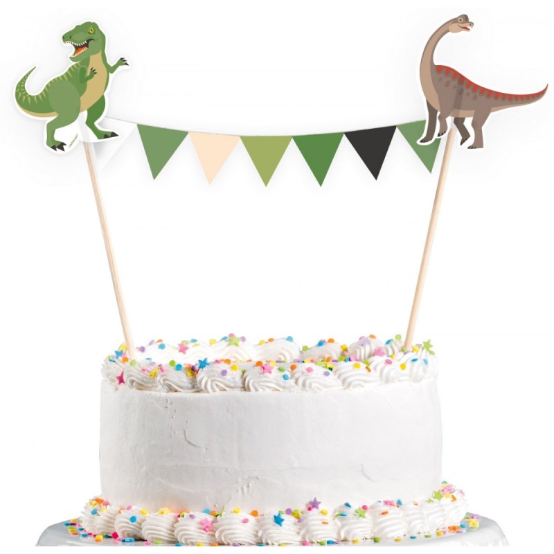 Dinosaur Happy cake bunting