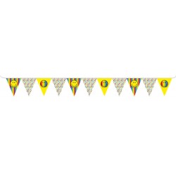 Emoji  Wink flag garland 3.3 m