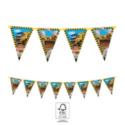 Construction Grabber flag garland FSC 2.3 m