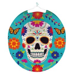 Halloween Day of the Dead lantern 25 cm