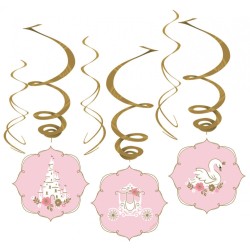 Princess Swan Ribbon decoration 6-piece set