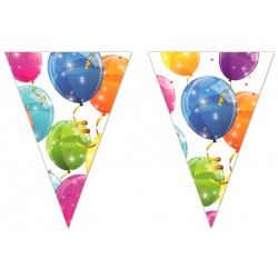 Guirlande de drapeaux scintillants pour ballons de 2,3 m