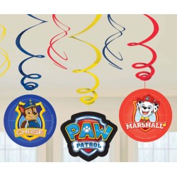 Paw Patrol Heroes Ribbon decoration 6-piece set