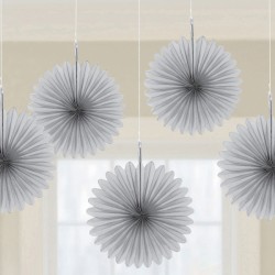 Couleur Argent, Mini Décoration Suspendue Argentée Lot de 5