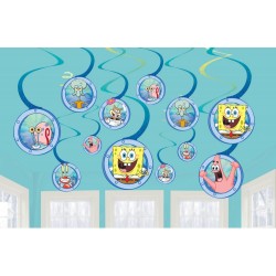 SpongeBob Laugh Ribbon Decoration 12-piece Set