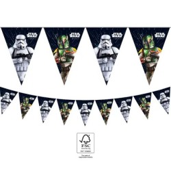 Chaîne de drapeaux de la galaxie Star Wars FSC 2,3 m