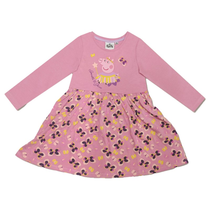 Robe Peppa Pig Sparkle pour enfant 4 ans