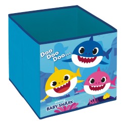 Rangement pour jouets Baby Shark 31x31x31 cm