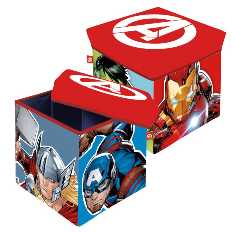 Coffre de rangement pour jouets Avengers 30×30×30 cm