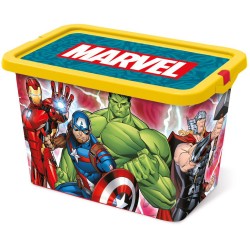 Boîte de rangement en plastique Avengers 7 L