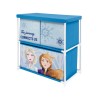 Support de rangement pour jouets Disney Frozen Journey avec 3 compartiments 53x30x60 cm