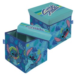 Coffre de rangement pour jouets Disney Lilo et Stitch Leaf 30×30×30 cm