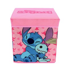 Coffre de rangement pour jouets Scrump Disney Lilo et Stitch 30×30×30 cm