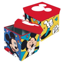 Rangement de jeu Disney Mickey 30 x 30 x 30 cm