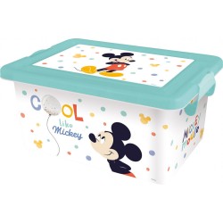 Boîte de rangement en plastique Disney Mickey 7 L