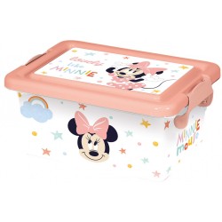 Boîte de rangement en plastique Disney Minnie 3,7 L