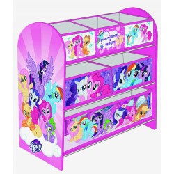 Armoire de rangement Mon Petit Poney 62,5x29,5x60 cm