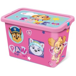 Boîte de rangement en plastique Paw Patrol 7 L