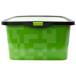 Boîte de rangement en plastique Minecraft 13 L