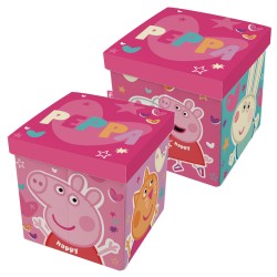 Rangement pour jouets Peppa Pig 30×30×30 cm