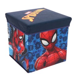 Coffre de rangement pour jouets Spiderman 30×30×30 cm