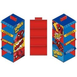 Spiderman 4-piece hanging closet organizer